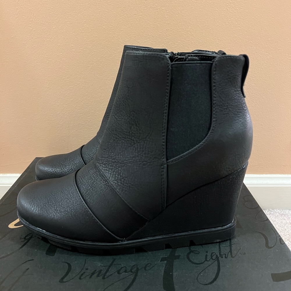 Wedge Bootie - Vintage 7 Eight